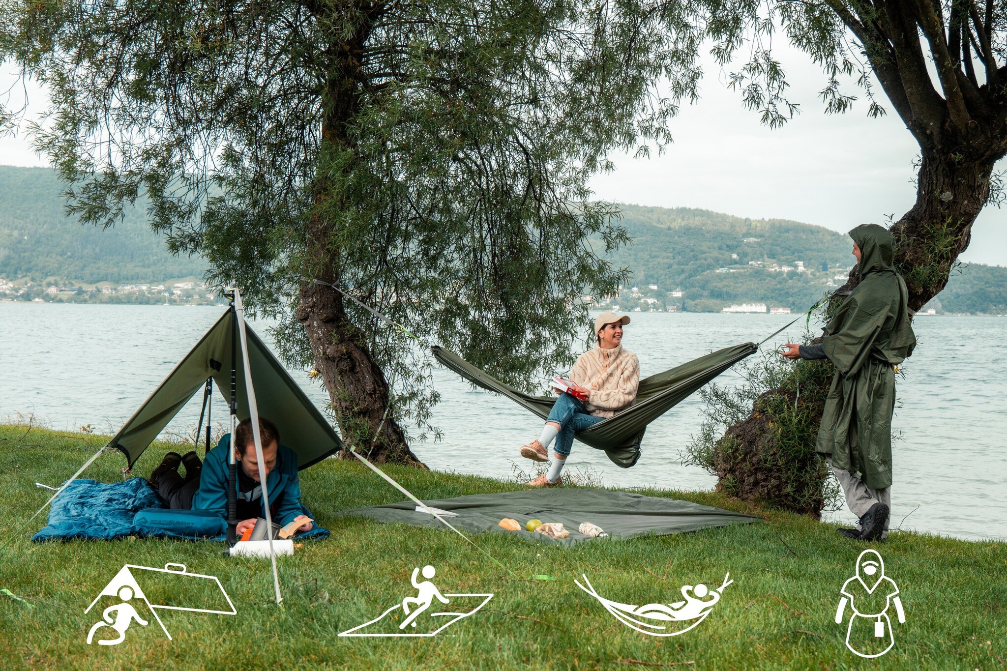 Hammock top shelter system